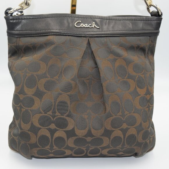 Coach Ashley Signature C Shoulder Bag - Picture 2 of 12